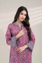 2PC Unstitched Printed Lawn Shirt and Trouser KST-3255 Printed KHAS STORES 