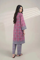 2PC Unstitched Printed Lawn Shirt and Trouser KST-3255 Printed KHAS STORES 