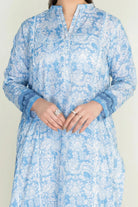 2PC Unstitched Printed Lawn Shirt and Trouser KST-3461 Printed KHAS STORES 
