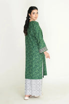 2PC Unstitched Printed Lawn Shirt and Trouser KST-3464 Printed KHAS STORES 
