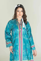 2PC Unstitched Printed Lawn Shirt and Trouser KST-3465 Printed KHAS STORES 