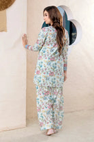 2PC Unstitched Printed Lawn Shirt and Trouser KST-4025 Printed KHAS STORES 