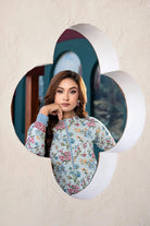 2PC Unstitched Printed Lawn Shirt and Trouser KST-4025 Printed KHAS STORES 