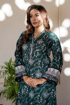 2PC Unstitched Printed Lawn Shirt and Trouser KST-4028 Printed KHAS STORES 
