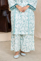 2PC Unstitched Printed Lawn Shirt and Trouser KST-4059 Printed KHAS STORES 