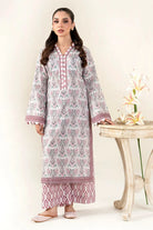 2PC Unstitched Printed Lawn Shirt and Trouser KST-4065 Printed KHAS STORES 