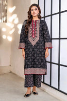 2PC Unstitched Printed Lawn Shirt and Trouser KST-4066 Printed KHAS STORES 