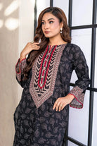 2PC Unstitched Printed Lawn Shirt and Trouser KST-4066 Printed KHAS STORES 