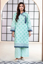 2PC Unstitched Printed Lawn Shirt and Trouser KST-4067 Printed KHAS STORES 