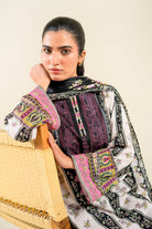 2PC Unstitched Printed Lawn Shirt & Dupatta | KSD-3819 Printed KHAS STORES 