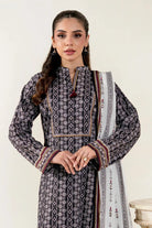 2PC Unstitched Printed Lawn Shirt & Dupatta | KSD-4052 Printed KHAS STORES 