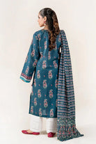 2PC Unstitched Printed Lawn Shirt & Dupatta | KSD-4056 Printed KHAS STORES 