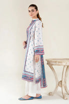 2PC Unstitched Printed Lawn Shirt & Dupatta | KSD-4058 Printed KHAS STORES 