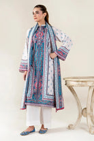 2PC Unstitched Printed Lawn Shirt & Dupatta | KSD-4058 Printed KHAS STORES 