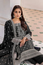 3 Pcs Unstitched Emb Khaddar Suit KKE-1614 KHAS STORES 