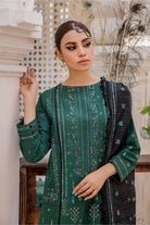 3 Pcs Unstitched Emb Khaddar Suit KKE-1616 KHAS STORES 
