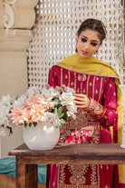 3 Pcs Unstitched Emb Khaddar Suit KKE-1618 KHAS STORES 