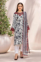 3 Piece Unstitched Emb Cambric Suit KOE-2182 KHAS STORES 