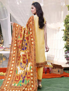 3 Piece Unstitched Khaddar Suit KKS-1540 Dresses KHAS STORES 
