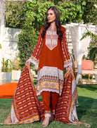 3 Piece Unstitched Suit KTE-1560 Dresses KHAS STORES 