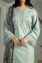 3PC Embroidered Cambric Suit | KCCE-4222 Embroidered KHAS STORES 