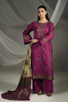 3PC Embroidered Cambric Suit | KCCE-4224 Embroidered KHAS STORES 