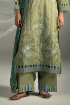 3PC Embroidered Cambric Suit | KCCE-4228 Embroidered KHAS STORES 