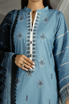 3PC Embroidered Cambric Suit | KCCE-4230 Embroidered KHAS STORES 