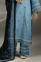 3PC Embroidered Cambric Suit | KCCE-4230 Embroidered KHAS STORES 