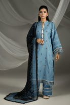 3PC Embroidered Cambric Suit | KCCE-4230 Embroidered KHAS STORES 