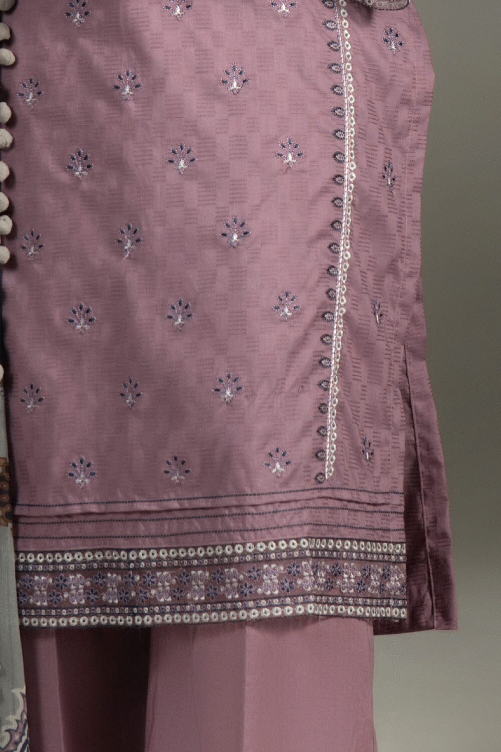 3PC Embroidered Cambric Suit | KCCE-4231 Embroidered KHAS STORES 