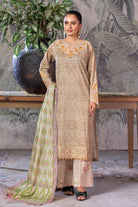 3PC Embroidered Unstitched Cambric Suit KCCE-2844 Embroidered KHAS STORES 