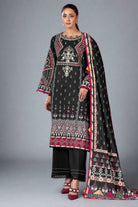 3PC Embroidered Unstitched Cambric Suit KCCE-2845 Embroidered KHAS STORES 