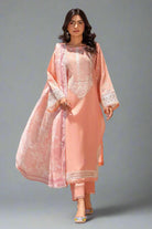 3PC Embroidered Unstitched Cambric Suit KSDE-2824 Embroidered KHAS STORES 