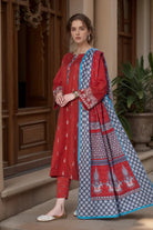 3PC Embroidered Unstitched Khaddar Suit KKE-2983 Embroidered KHAS STORES 