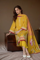 3PC Embroidered Unstitched Khaddar Suit KKE-3019 Embroidered KHAS STORES 