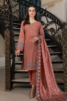 3PC Embroidered Unstitched Khaddar Suit KKHE-2918 Embroidered KHAS STORES 