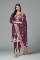 3PC Embroidered Unstitched Khaddar Suit KKHE-2948 Embroidered KHAS STORES 