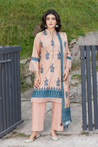 3PC Embroidered Unstitched Khaddar Suit KKHE-3580 Embroidered KHAS STORES 
