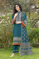 3PC Embroidered Unstitched Khaddar Suit KKHE-3581 Embroidered KHAS STORES 