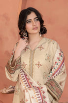 3PC Embroidered Unstitched Khaddar Suit KKHE-3662 Embroidered KHAS STORES 
