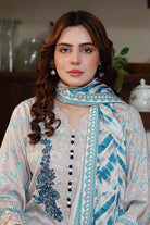 3PC Embroidered Unstitched Kotail Linen Suit KKTE-3604 Embroidered KHAS STORES 