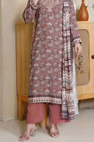 3PC Embroidered Unstitched Kotail Linen Suit KKTE-3606 Embroidered KHAS STORES 