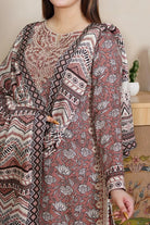 3PC Embroidered Unstitched Kotail Linen Suit KKTE-3606 Embroidered KHAS STORES 