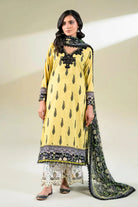 3PC Embroidered Unstitched Lawn Suit | KC-3778 Embroidered KHAS STORES 