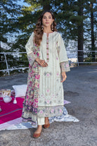 3PC Embroidered Unstitched Lawn Suit KCE-3170 Embroidered KHAS STORES 