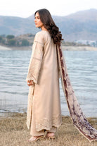 3PC Embroidered Unstitched Lawn Suit | KCE-3794 Embroidered KHAS STORES 