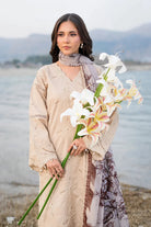 3PC Embroidered Unstitched Lawn Suit | KCE-3794 Embroidered KHAS STORES 
