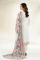 3PC Embroidered Unstitched Lawn Suit | KCE-3804 Embroidered KHAS STORES 