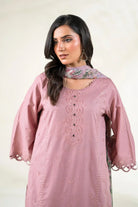 3PC Embroidered Unstitched Lawn Suit | KCE-3806 Embroidered KHAS STORES 